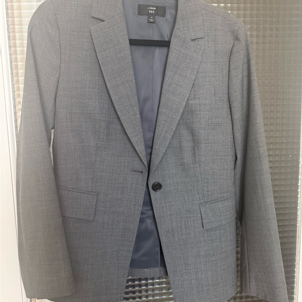 J. Crew Classic Gray Blazer